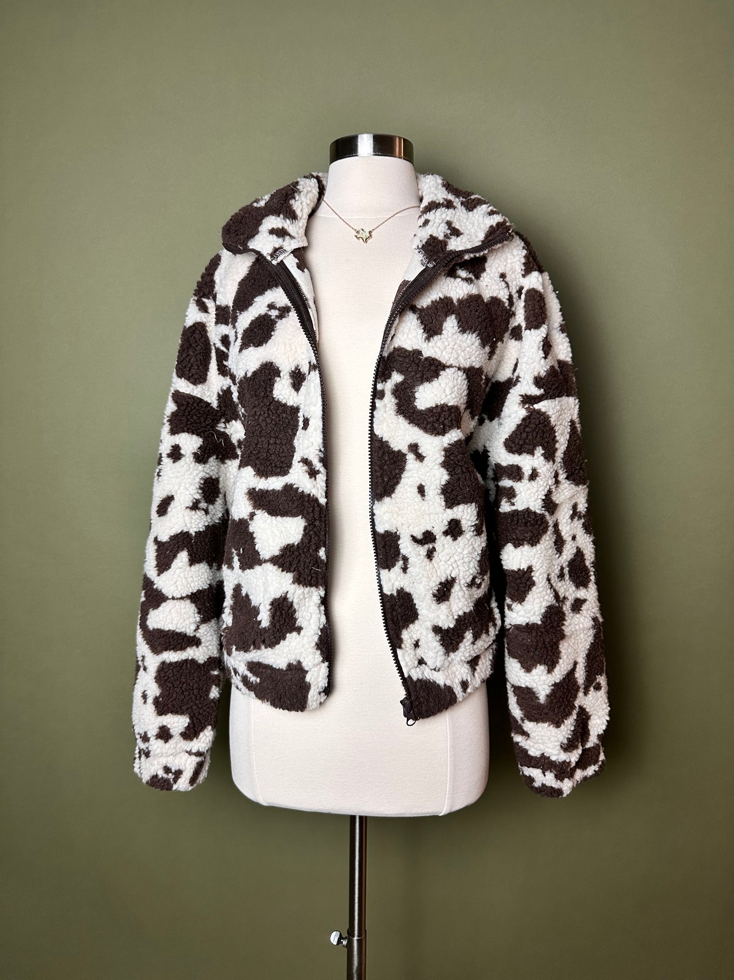 Cream Cow Jacket