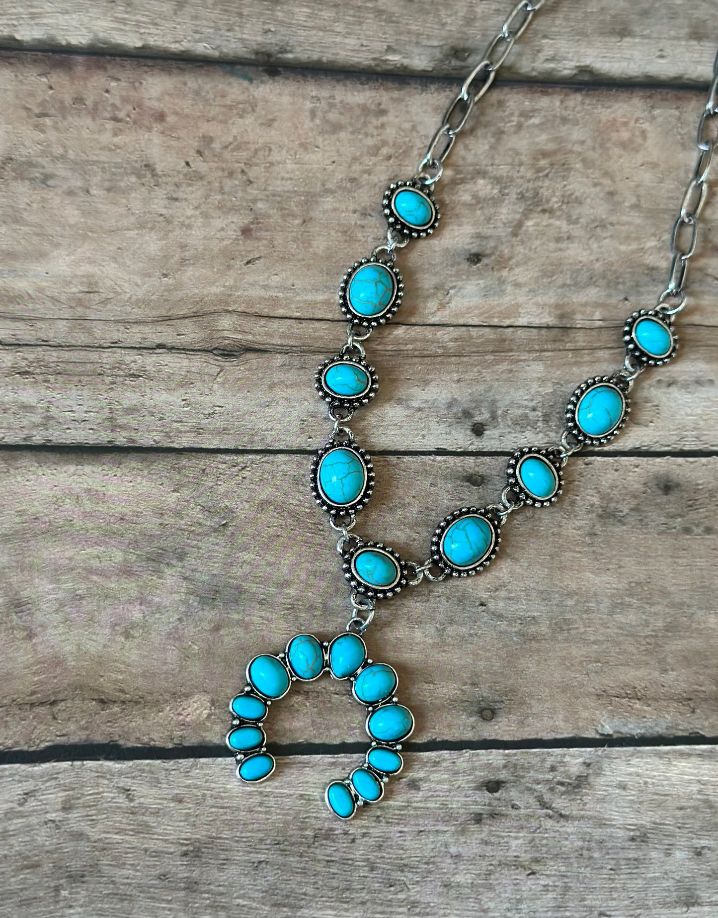 Turquoise Rocky Necklace