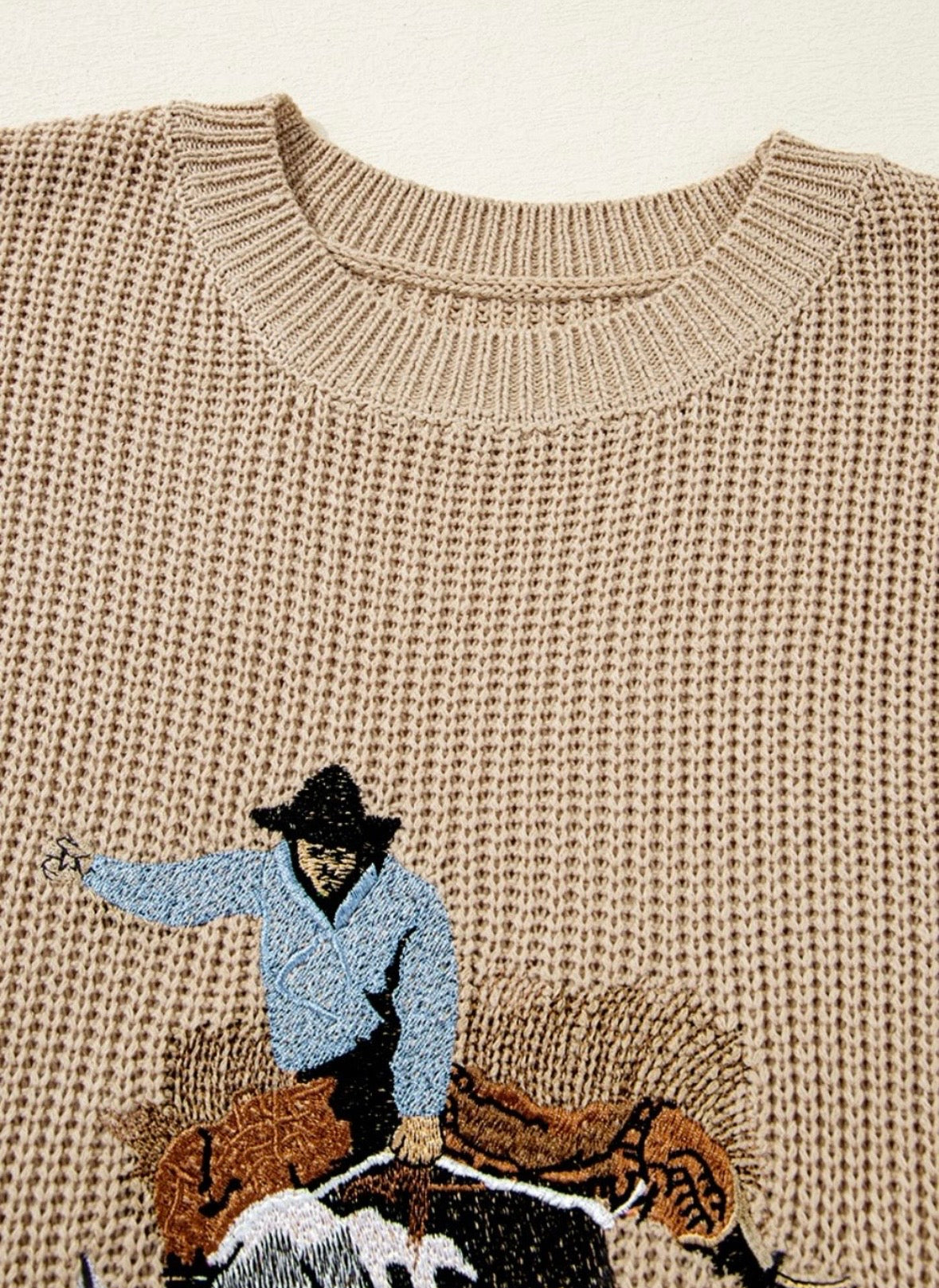 Bull Rider Sweater Vest