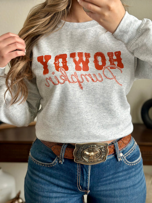 Howdy Pumpkin Crewneck